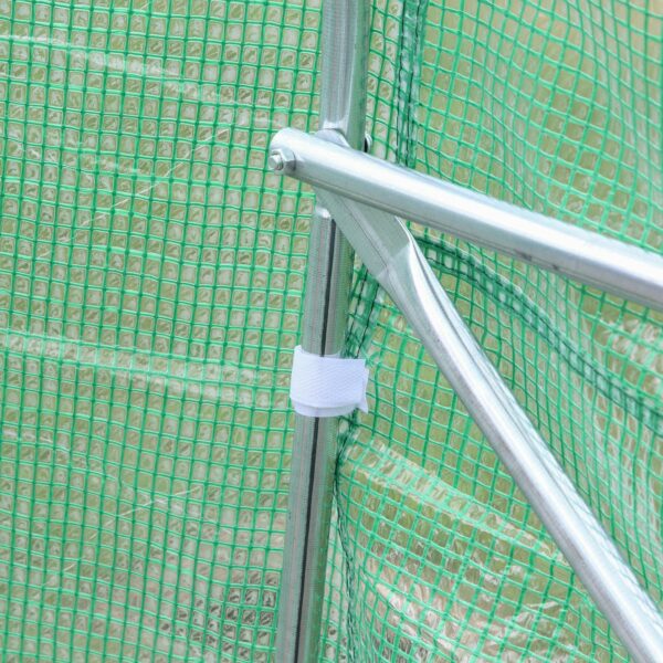 IS83d61870757e0f4.jpg XL kasvihuone rungolla ja ikkunoilla 450 x 300 x 205 cm vihreä